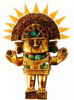 Logotype of the INCA model. Edited photo.