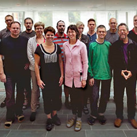 16 persons. Group photo.