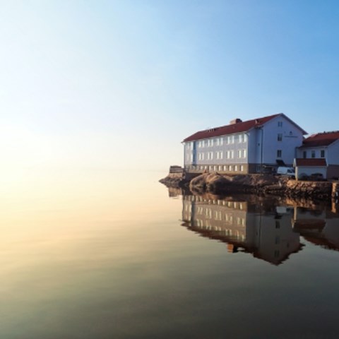 The institute of marie Research is situated just by the sea in Lysekil. Photo.