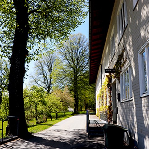 The building of the Institute of Freshwater Research. Photo.