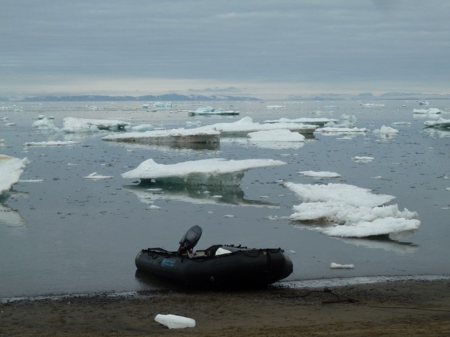 sea in Svalbard
