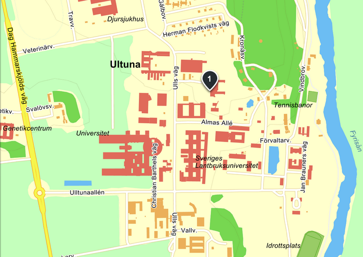Slu Uppsala Karta – Karta 2020