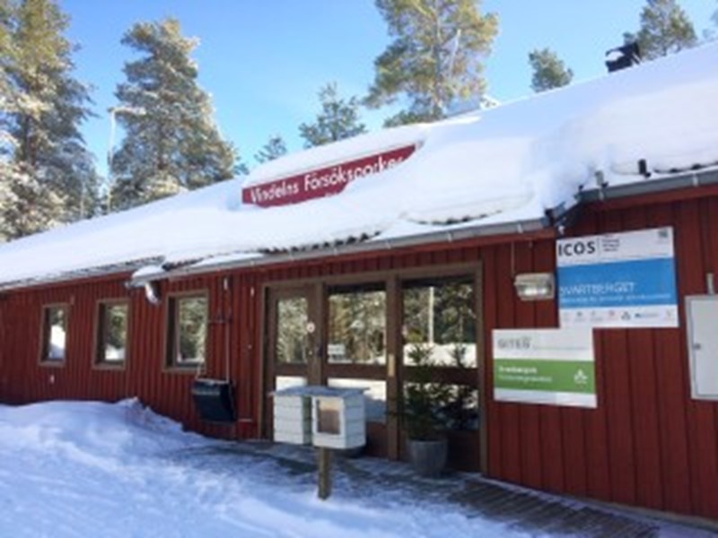 Main building at Svartberget