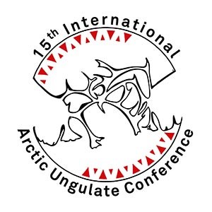 Arctic ungulate conference logotyp. Bild.