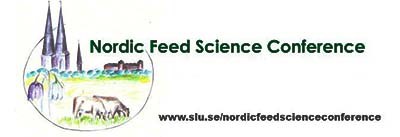 Logotype Nordic Feed Science conference. Picture.