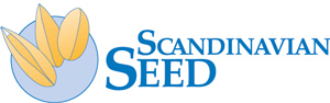Scandinavian seed logotyp. Bild.
