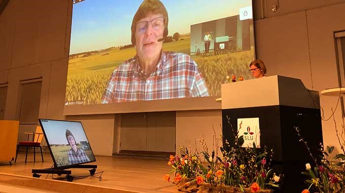 Digital konferens i aula