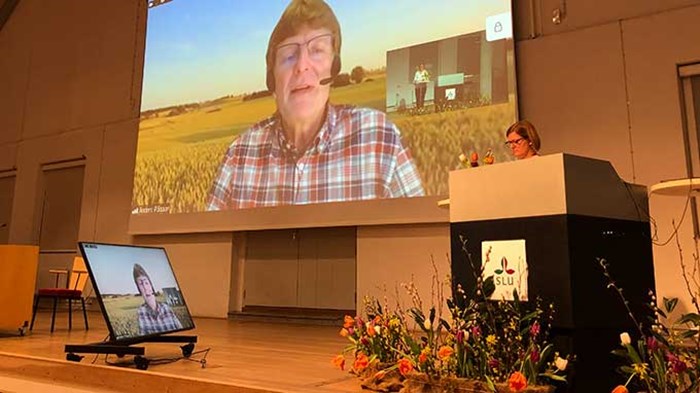 Digital konferens i aula