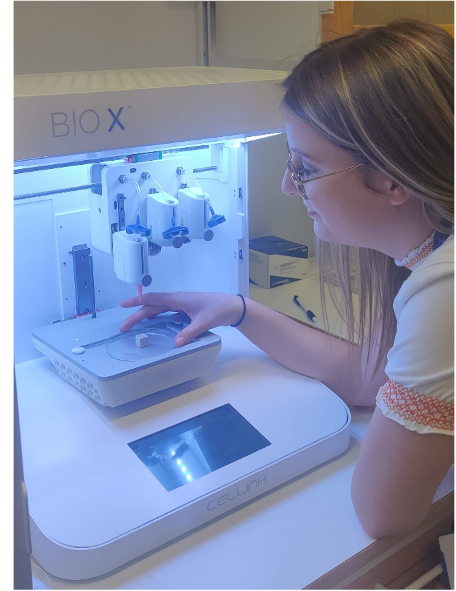 3D printer under arbete