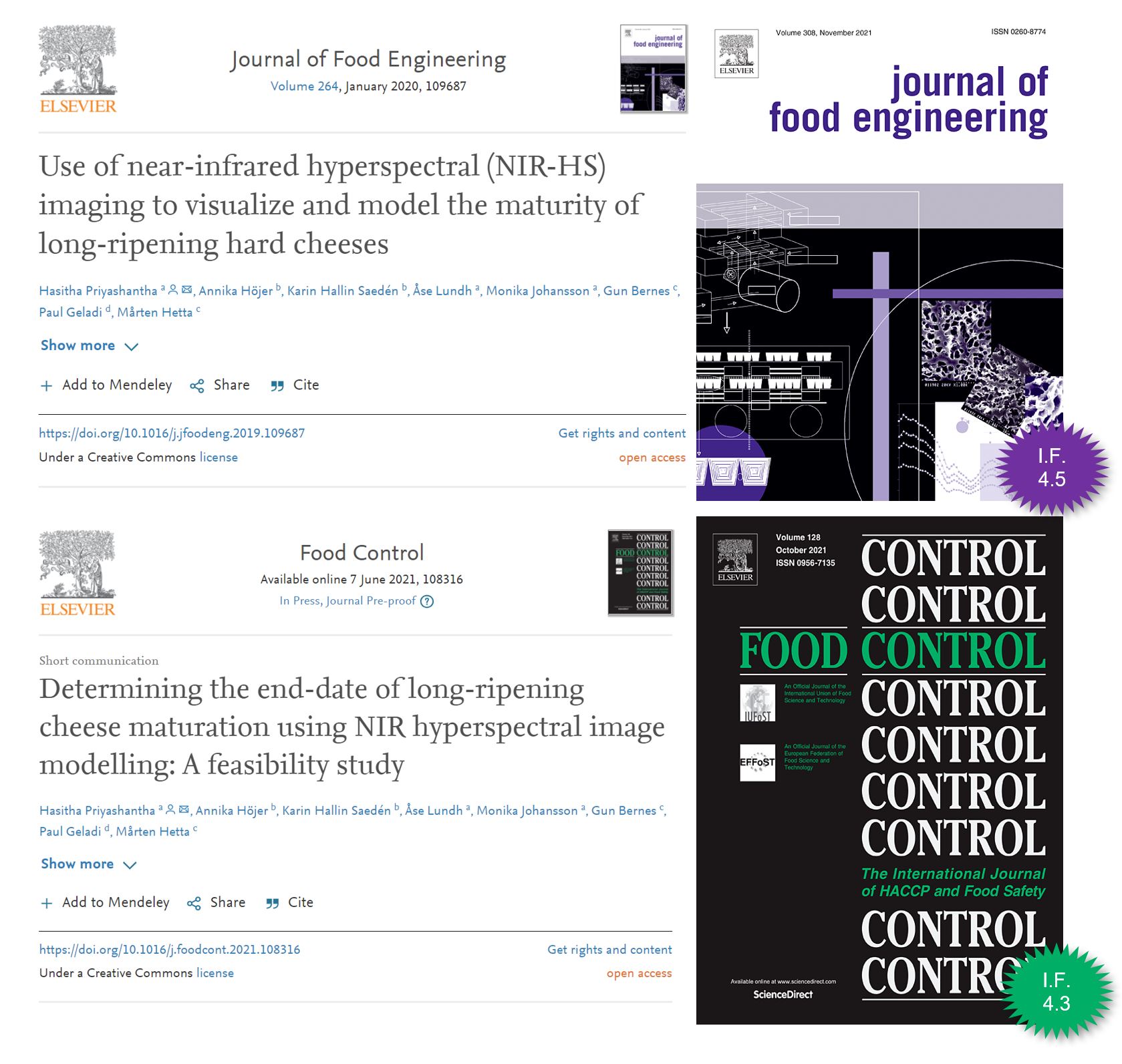 The two publications referenced in this article