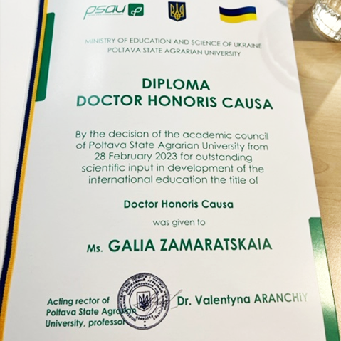 Certificate in english