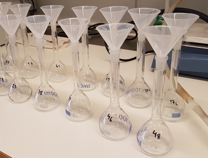 Volumetric flasks