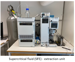 Supercritical fluid extraction unit