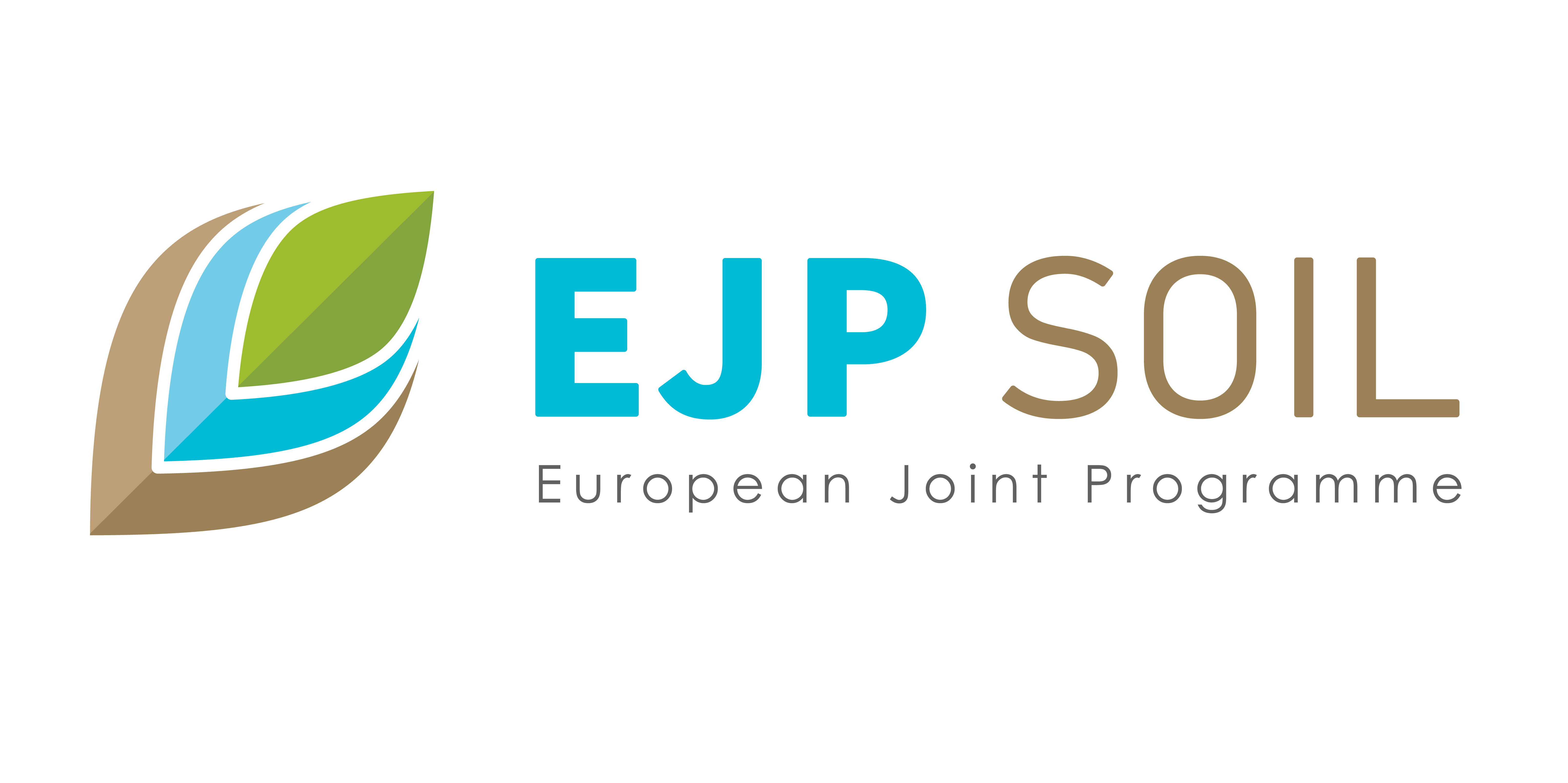 Logotyp for EJP Soil. Illustration.