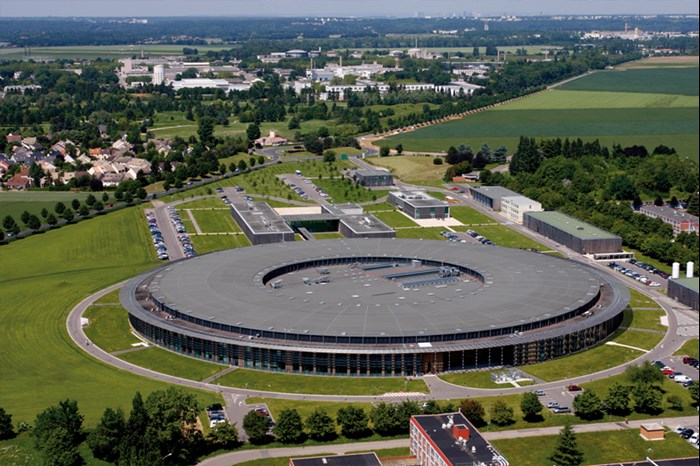 soleil synchrotron from above