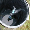 Control well for water level. Photo.