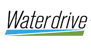 Logotype for WaterDrive. Illustration.