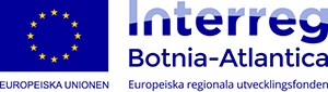 Logotype for Botnia-Atlantica interregional project. Illustration.