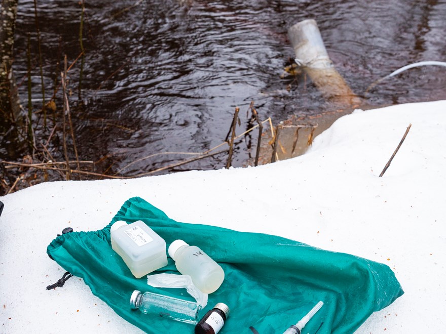 Water sampling