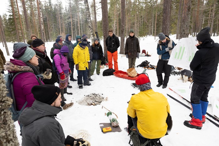 Silviculture field trip to Nydalasjön. 