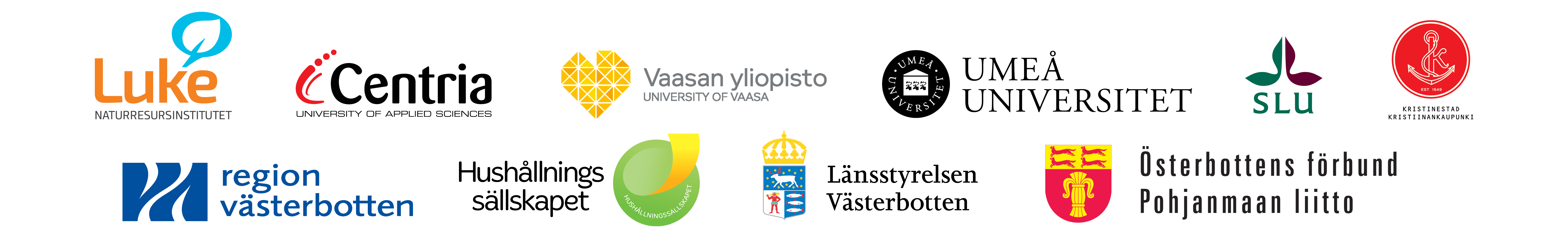 Logotyper projektpartners