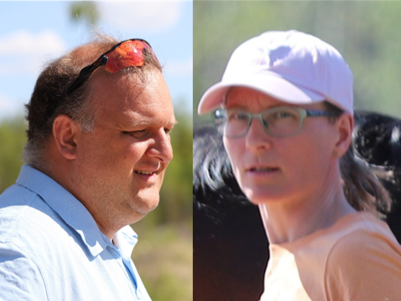 Mats Åström and Annika Prittinen