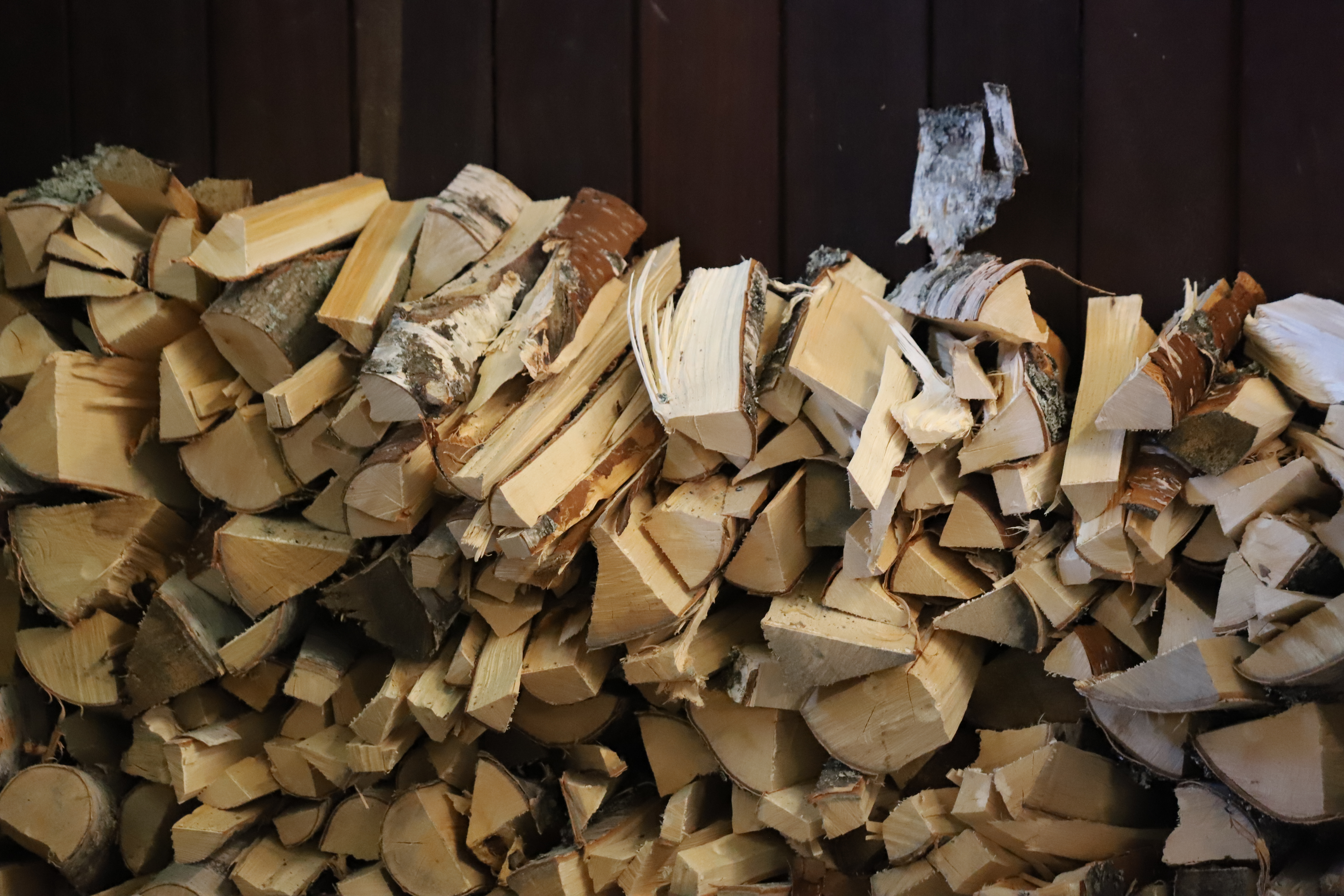 Pile of firewood