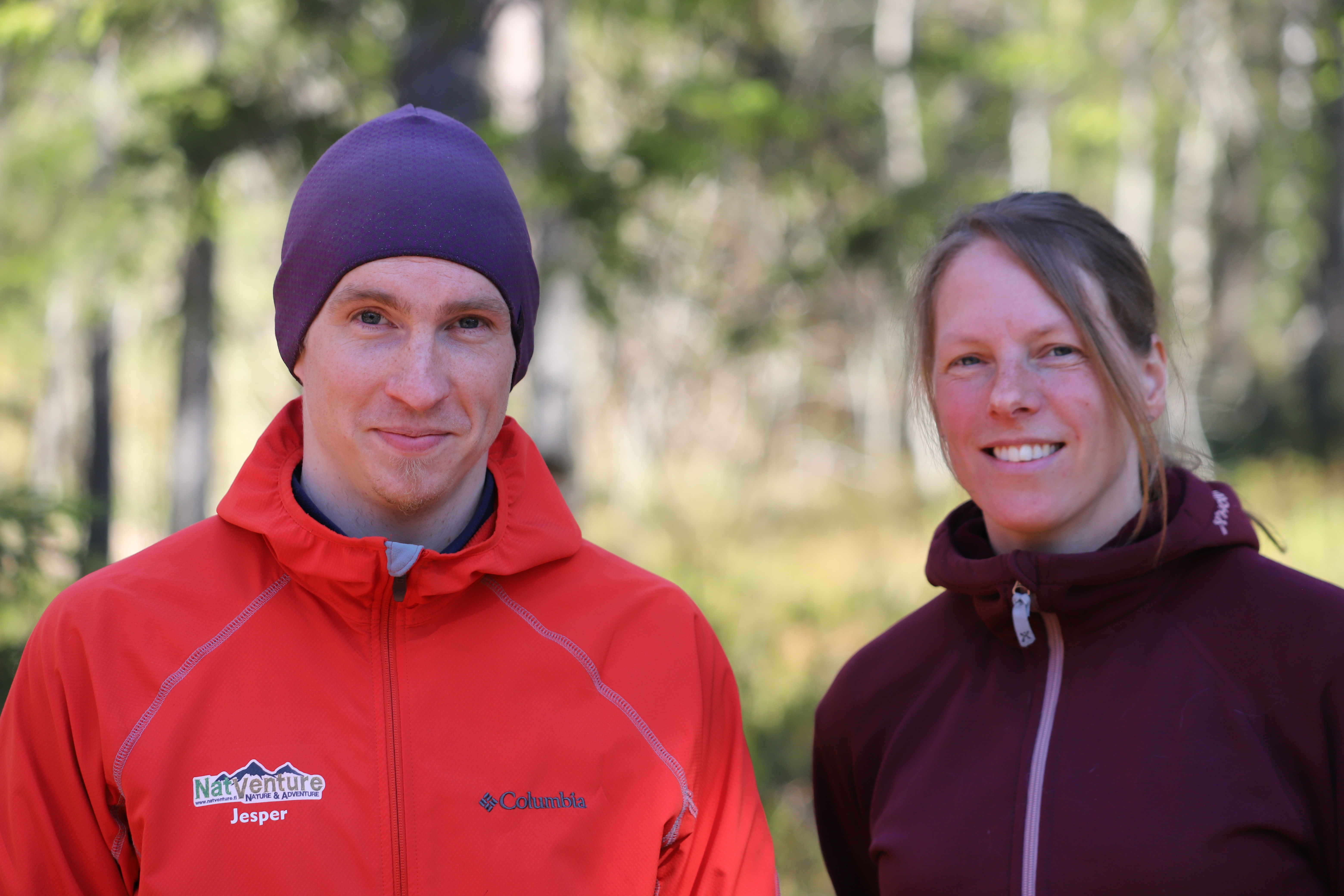 Camilla Sandström and Jesper Holmstedt