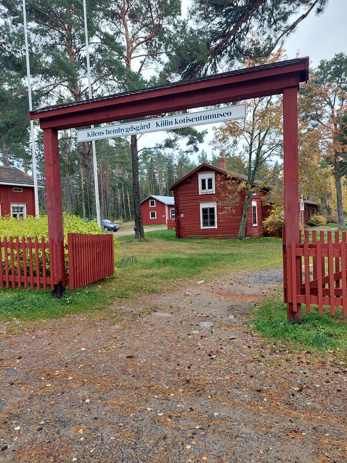 Ingång till Kilens hembygsdområde
