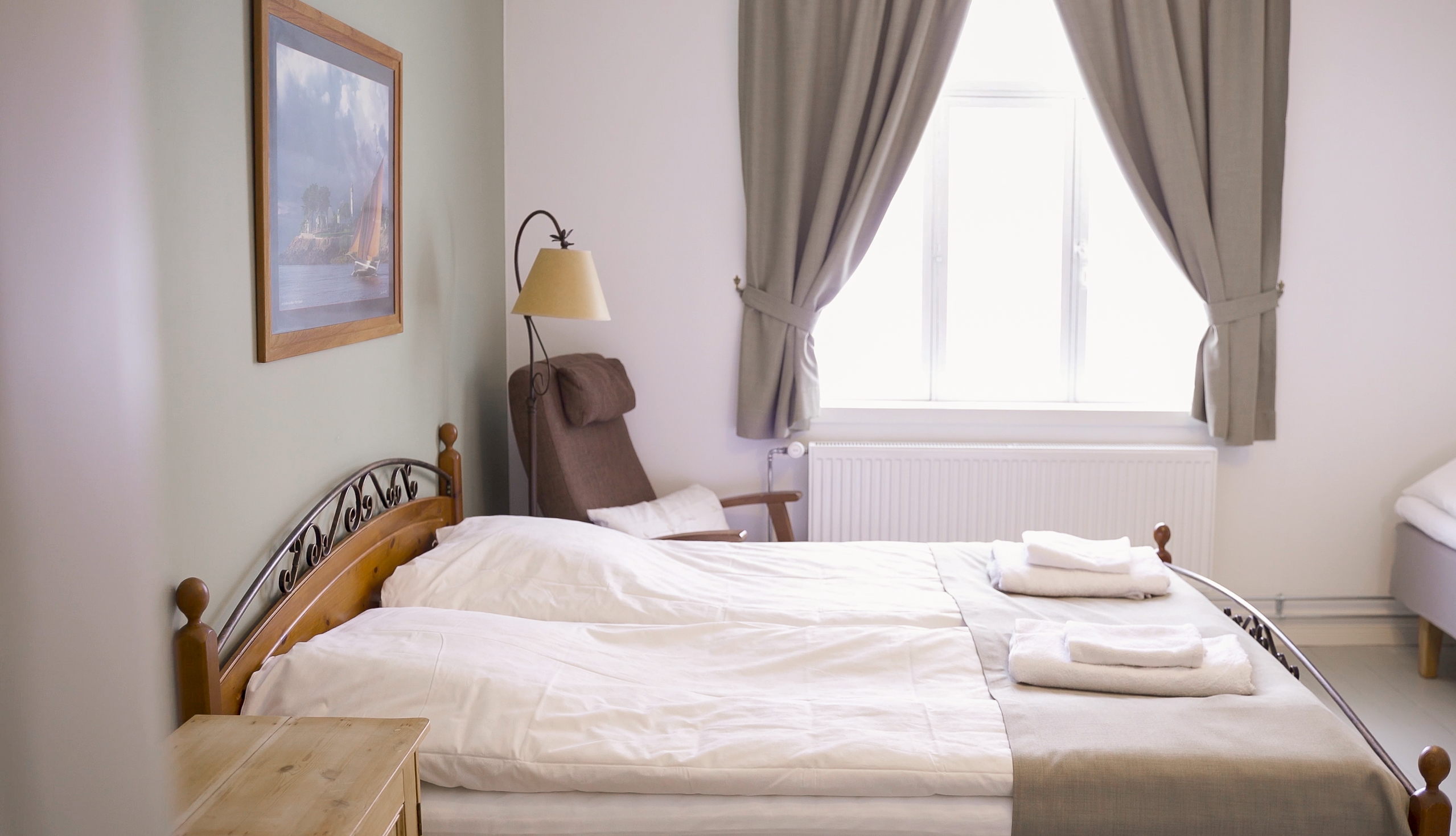 Interiör hotellrum