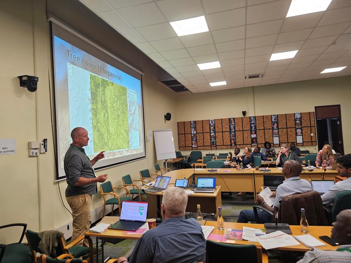 The team engaged actively in discussions through group activities, presentations, and the panel.