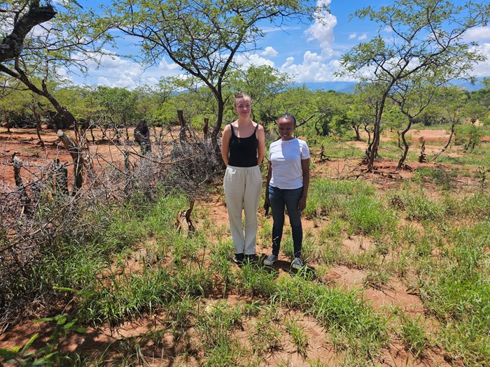 Visit to the project site in Chepareria, West Pokot county.