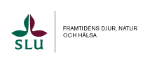 SLU Framtidens djur, natur och hälsa. Logo.