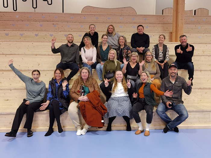 Gruppbild från nätverksträff.