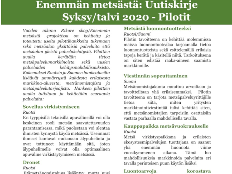 Bild på nyhetsbrev