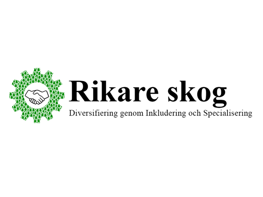 Rikare skog logotyp