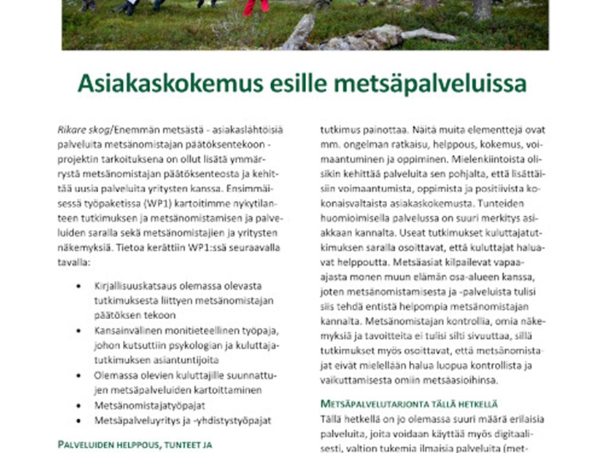 Omslag av sammanfattning
