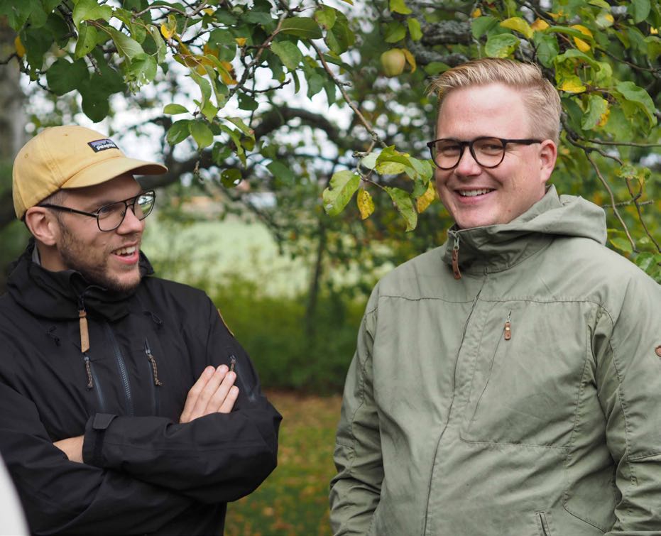 Martin Goude och Patrik Ulvdal