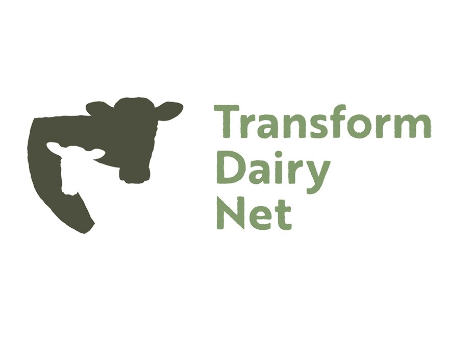Logotyp för EU-projektet Transform Dairy Net. Bild.