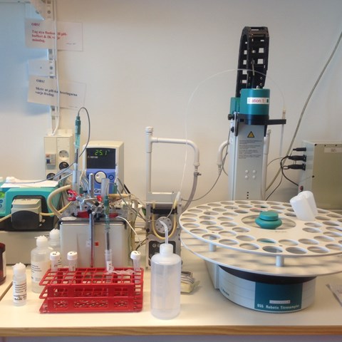 Laboratory equipment. Photo.