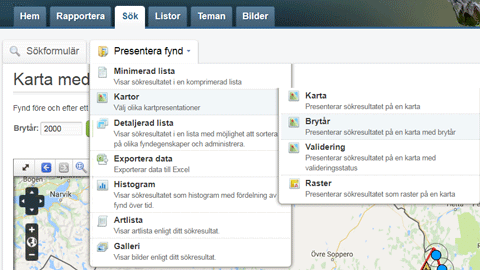 Nya kartpresentationer
