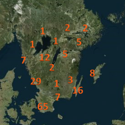 Karta 1 Blåhök