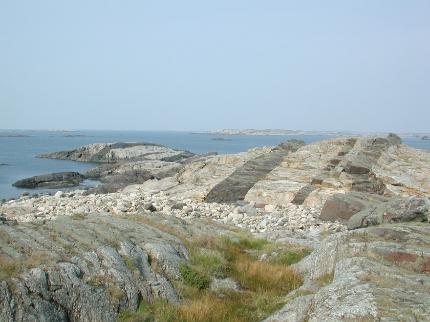 Hällar och hav. Foto
