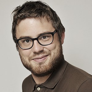 Porträtt av man. Foto.