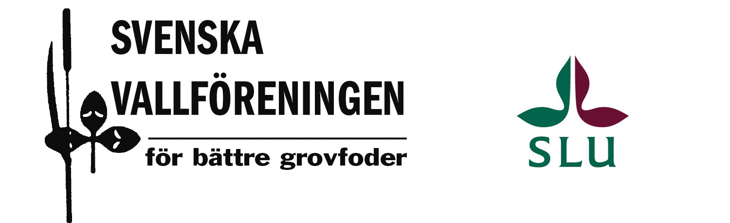 Svenska vallföreningens och SLU:s logotyper.