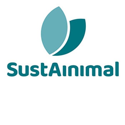 Logotyp för SustAinimal. Bild.