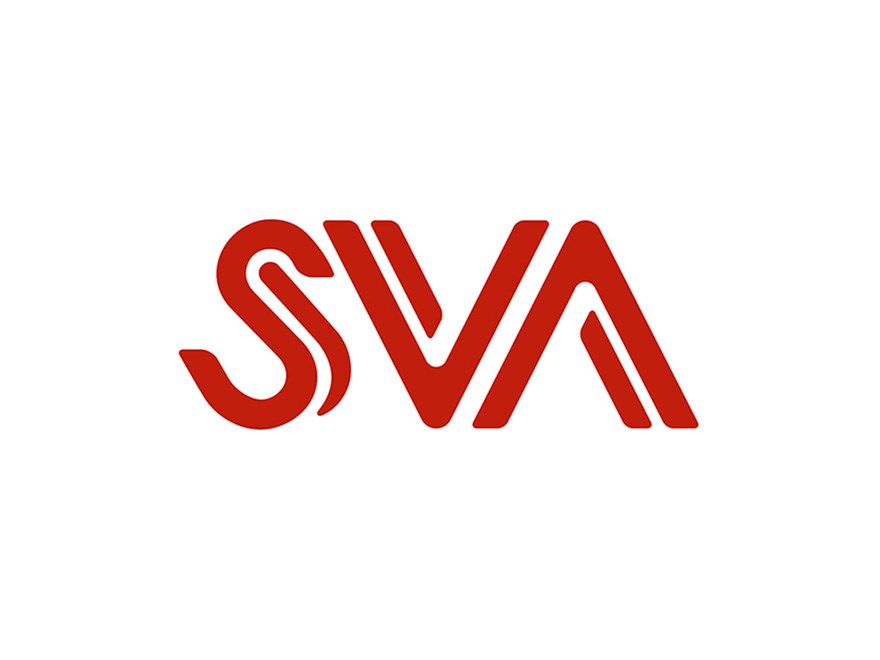 SVA logotyp. Bild.