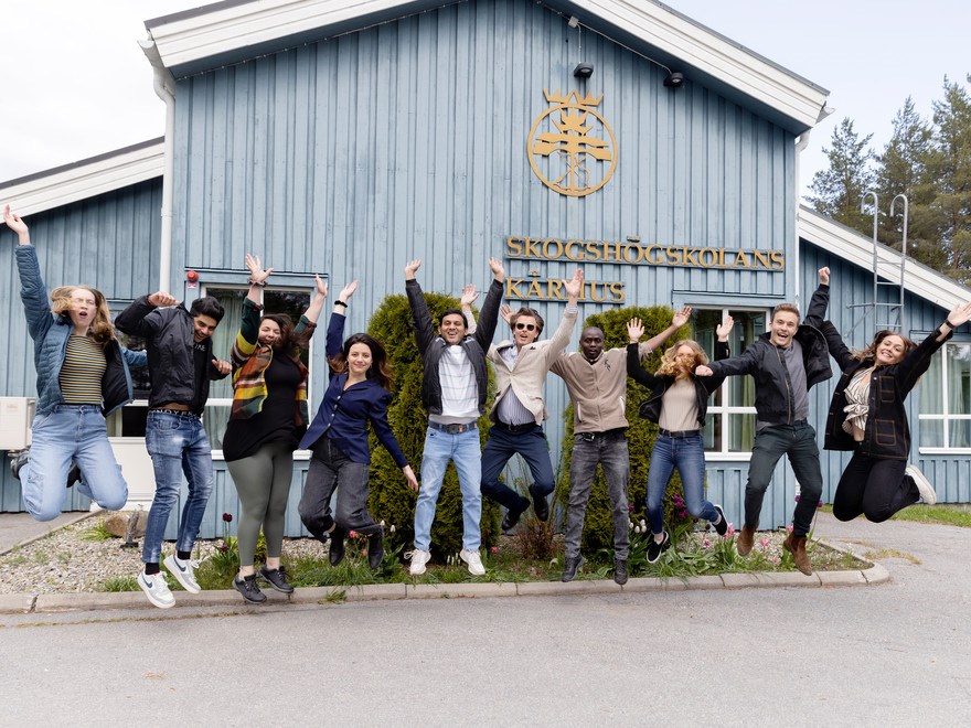 Students in Umeå