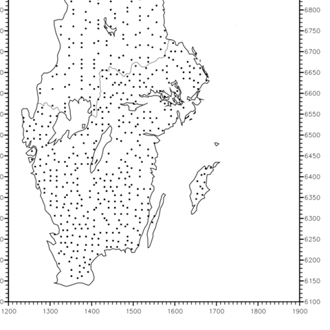 ICP Forests monitoring plots 95-06.