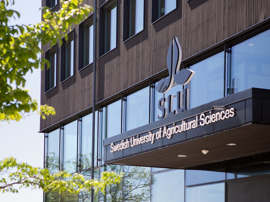 The entrance to SLU Campus Uppsala
